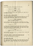 Moe Howard's 27pp. ''Final Draft'' Script Dated November 1949 for The Three Stooges Film ''Three Arabian Nuts'' -- With Annotation in Moe's Hand -- Very Good Plus Condition